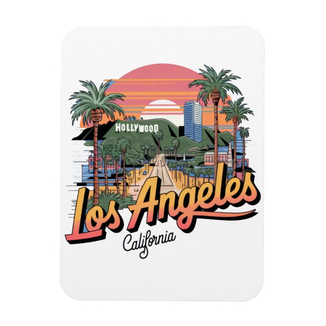 Los Angeles Magnet (Vertical)