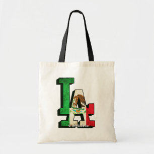 Los Angeles Mexican Flag Tote bag purse