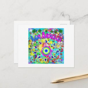 Los Angeles Mystic Dance Holiday Postcard