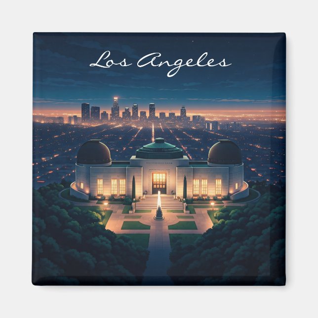 Los Angeles Night Magnet (Front)