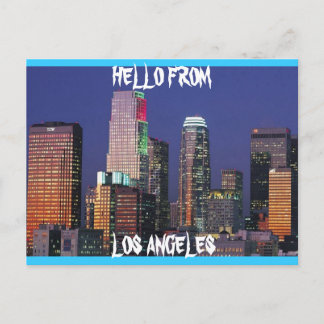 LOS ANGELES post card