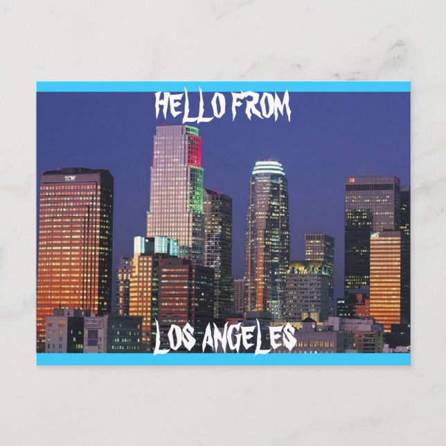LOS ANGELES post card (Front)