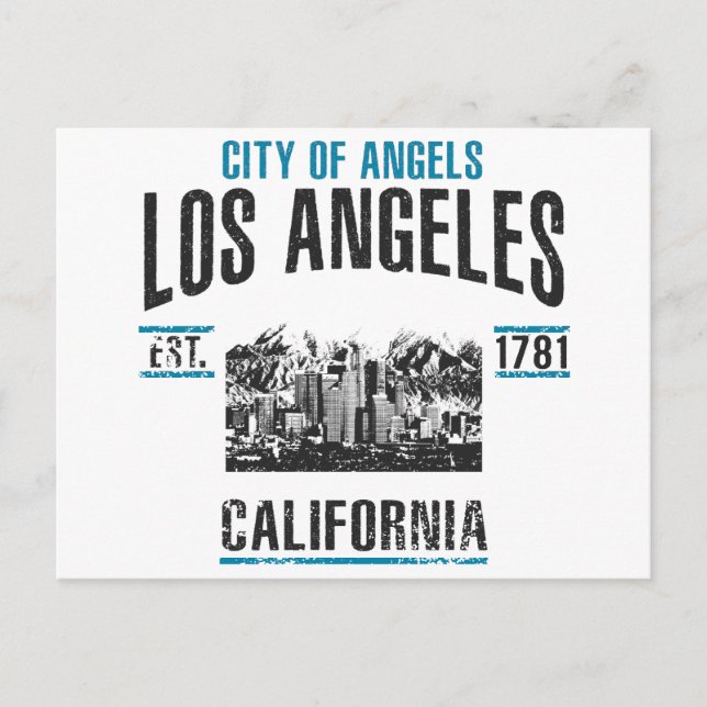 Los Angeles Postcard (Front)