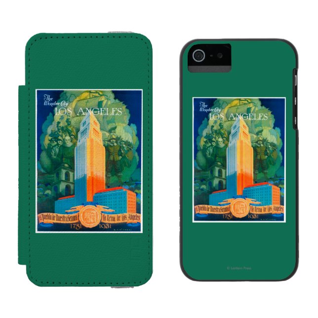 Los Angeles Promotional Poster Incipio iPhone Wallet Case (Side by Side)