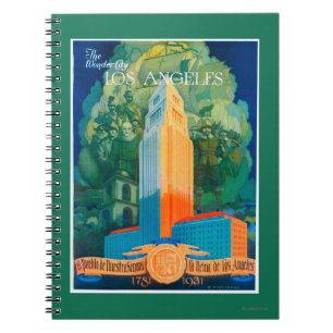 Los Angeles Promotional Poster Notebook