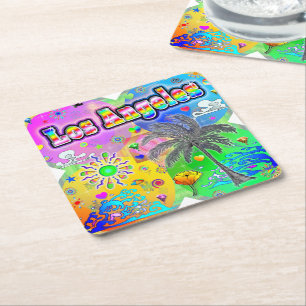 Los Angeles Quadro Seasons Coaster