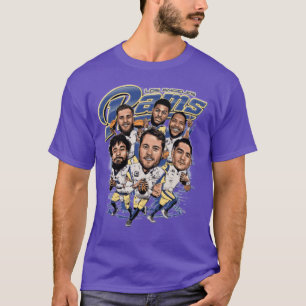 Los Angeles Rams Footballeam Caricature gift T-Shirt