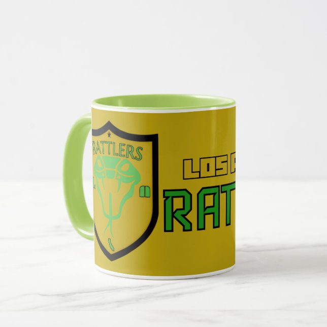 Los Angeles Rattlers Lime Mug (Front Left)