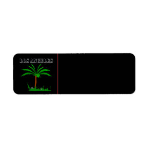 Los Angeles Return Address Label