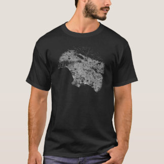 Los Angeles Road Map T-Shirt