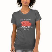 Los Angeles Rose T Shirt