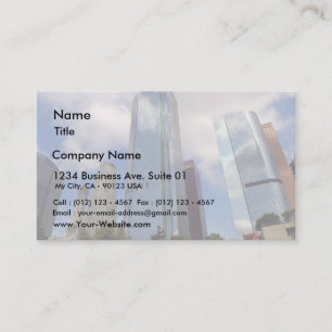 Los Angeles Skyline Business Card