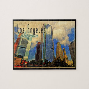 Los Angeles Skyline Jigsaw Puzzle
