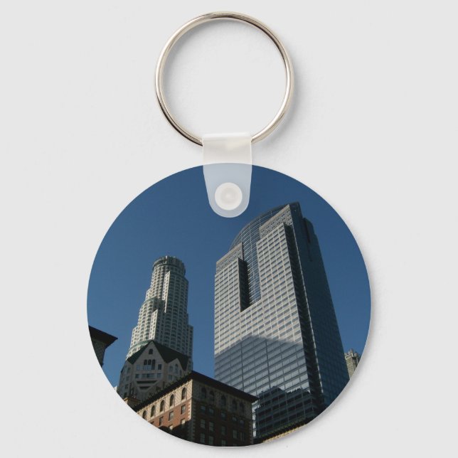 Los Angeles Skyline Key Ring (Front)