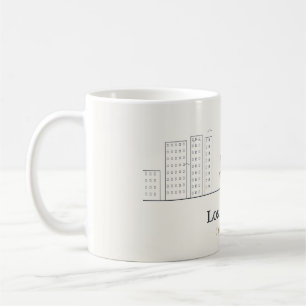 Los Angeles Skyline Mug – California Line Art