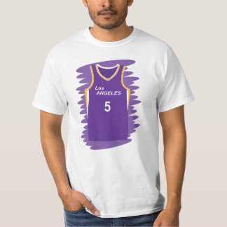  Los Angeles Sparks number 5 uniform T-Shirt