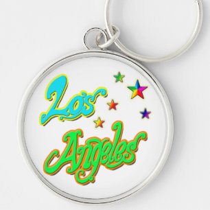 "Los Angeles Star 2" Keychain