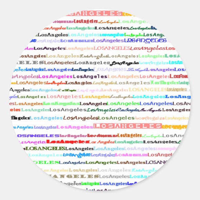 Los Angeles Sticker (Front)