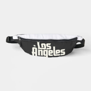 Los Angeles Street Style Retro Urban Design Bum Bags