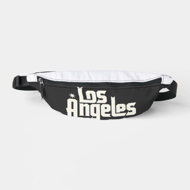 Los Angeles Street Style Retro Urban Design Bum Bags (Front)