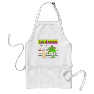 "Los Angeles" Surfer Beach Apron