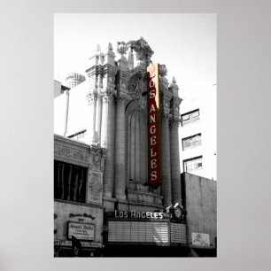 Los Angeles Theatre Poster