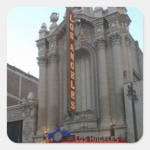 Los Angeles Theatre Square Sticker