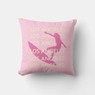 Los Angeles Travel Art, California, Travel Art Cushion