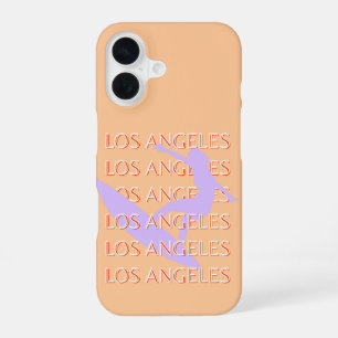 Los Angeles Travel Art, California, Travel Art iPhone 16 Case