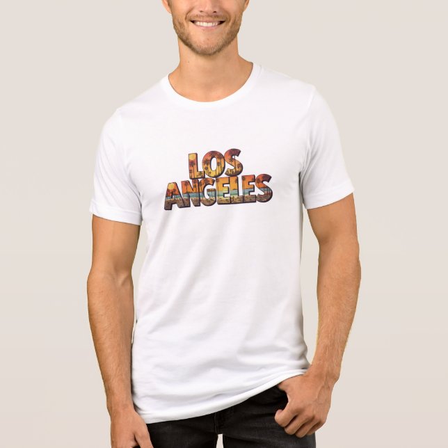 Los Angeles Tri-Blend Shirt (Front)