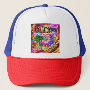 Los Angeles Tropical Friends Hat