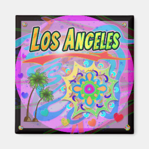 Los Angeles True Progress Magnet