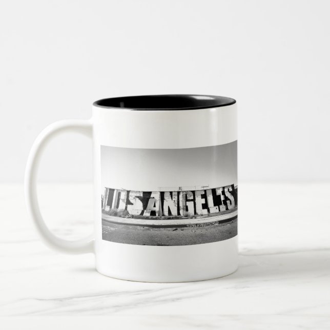 Los Angeles Two-Tone Coffee Mug (Left)