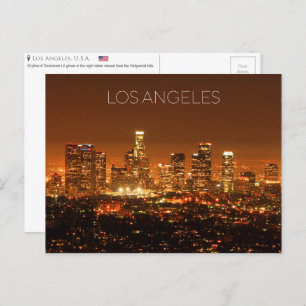 Los Angeles, U.S.A. Postcard