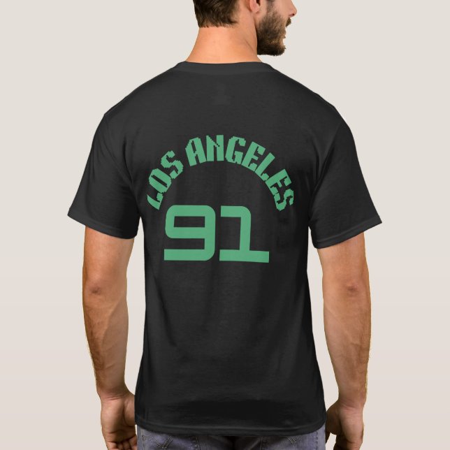 Los Angeles-Urban Streetwear black friday style T-Shirt (Back)