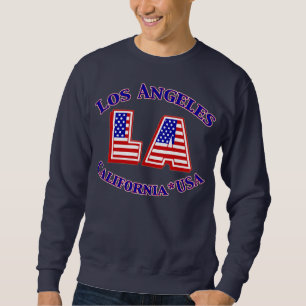 Los Angeles USA Patriotic Logo Top