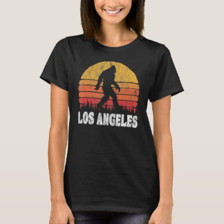 Los Angeles Vintage Eighties Bigoot Retro Sunset T-Shirt