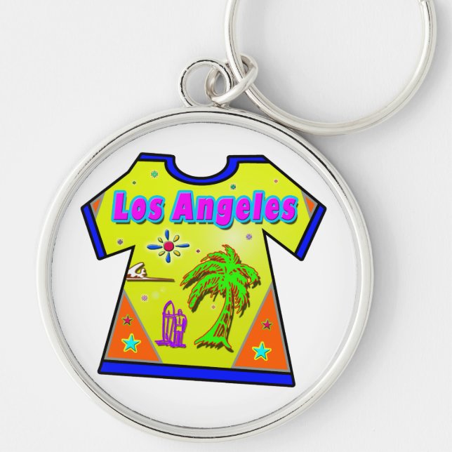 "Los Angeles Vivid 1" Keychain (Front)