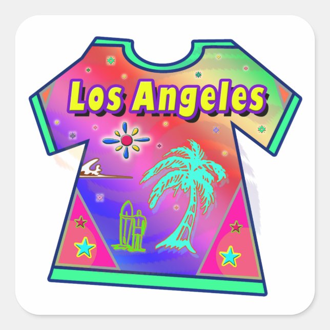 "Los Angeles Vivid 3" Sticker (Front)