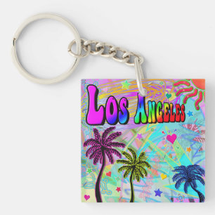 Los Angeles Vivid Romance Keychain