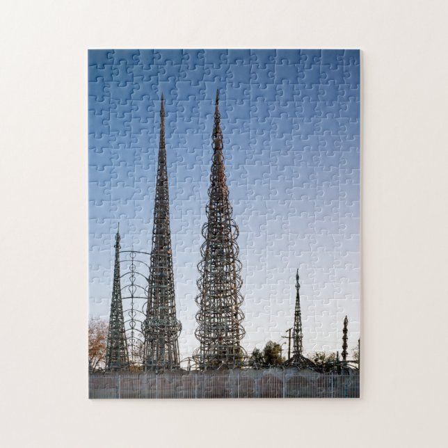Los Angeles Watts Towers Jigsaw Puzzle (Vertical)