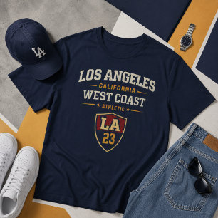 Los Angeles West Coast Athletic Vintage Graphic T-Shirt