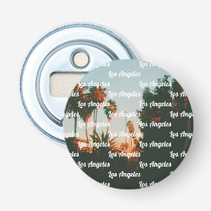 Los Angeles, West Hollywood Travel Souvenir Bottle Opener