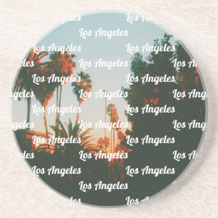 Los Angeles, West Hollywood Travel Souvenir Coaster