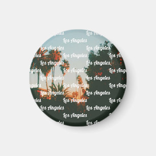 Los Angeles, West Hollywood Travel Souvenir Magnet
