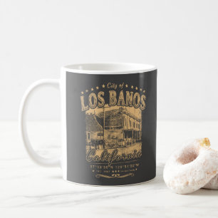 LOS BANOS MERCED CALIFORNIA VINTAGE COFFEE MUG