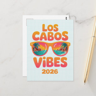 Los Cabos Vibes Mexico Beach Vacation Travel Postcard