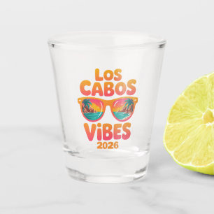 Los Cabos Vibes Mexico Beach Vacation Travel  Shot Glass