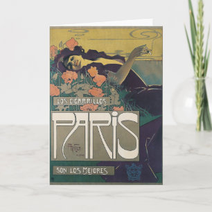  Los Cigarrillos París,  Card