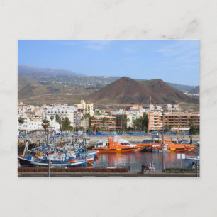 Los Cristianos in Tenerife Postcard